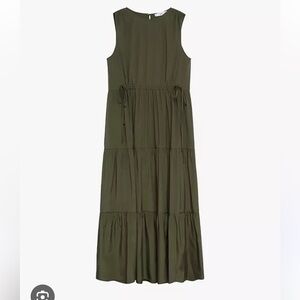 MANGO tiered midi dress - 2